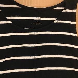 Liz Lange Maternity dress womens large black white